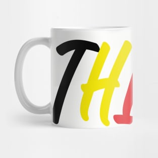 Colorful THICC Mug